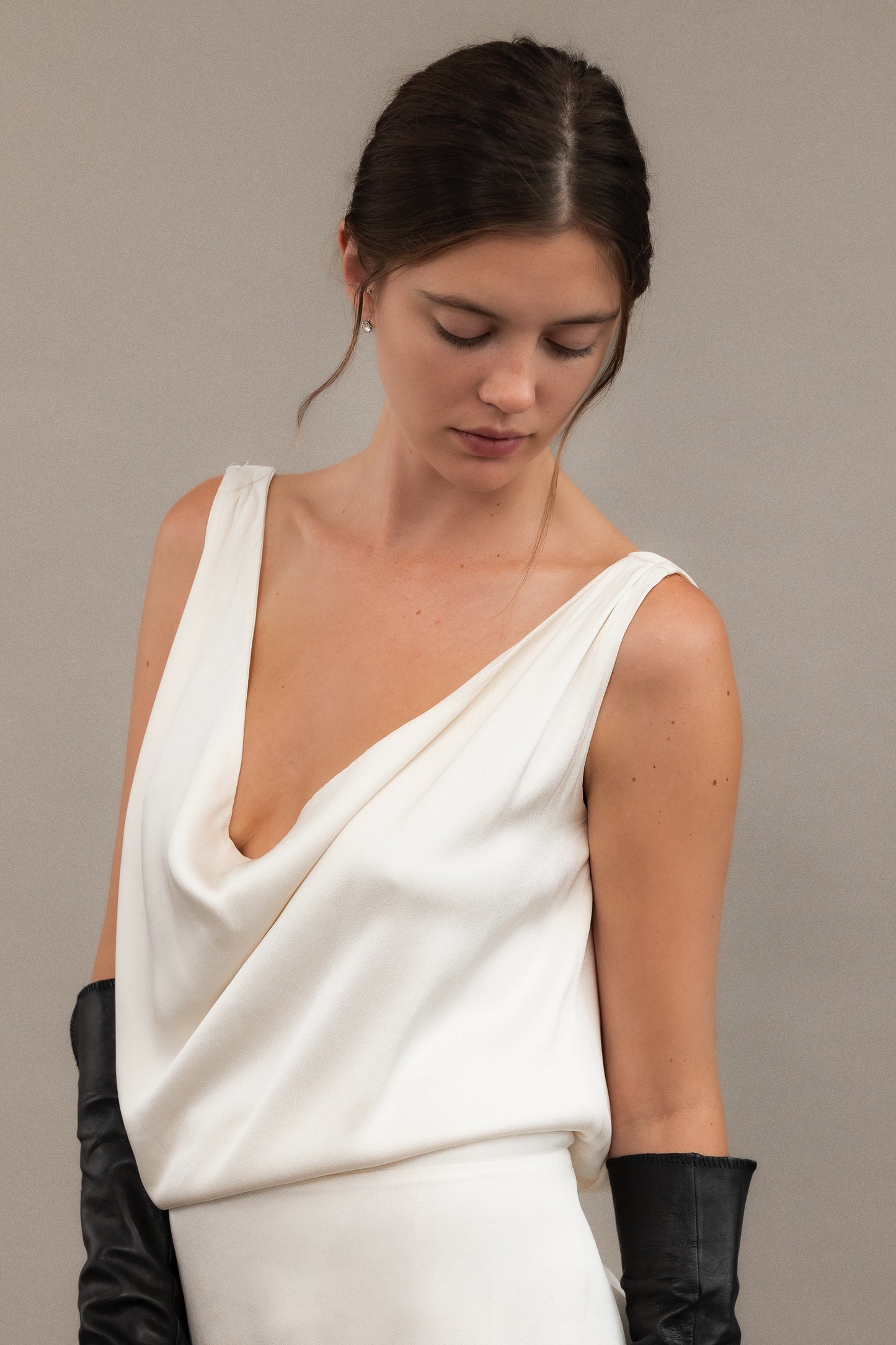 2007 Alexander McQueen Embroidered Silk Dress