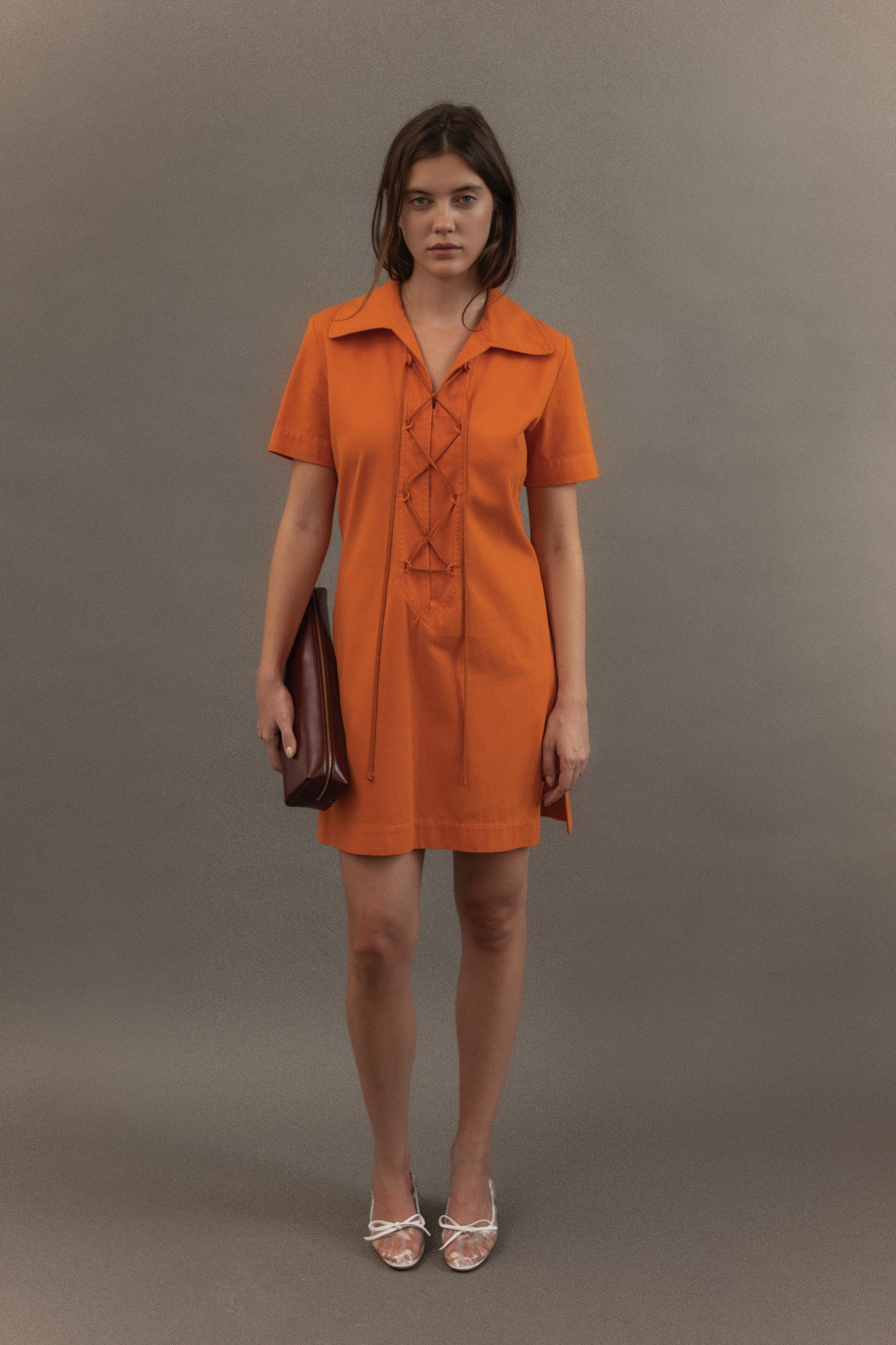 90's Saint Laurent Safari Mini Dress