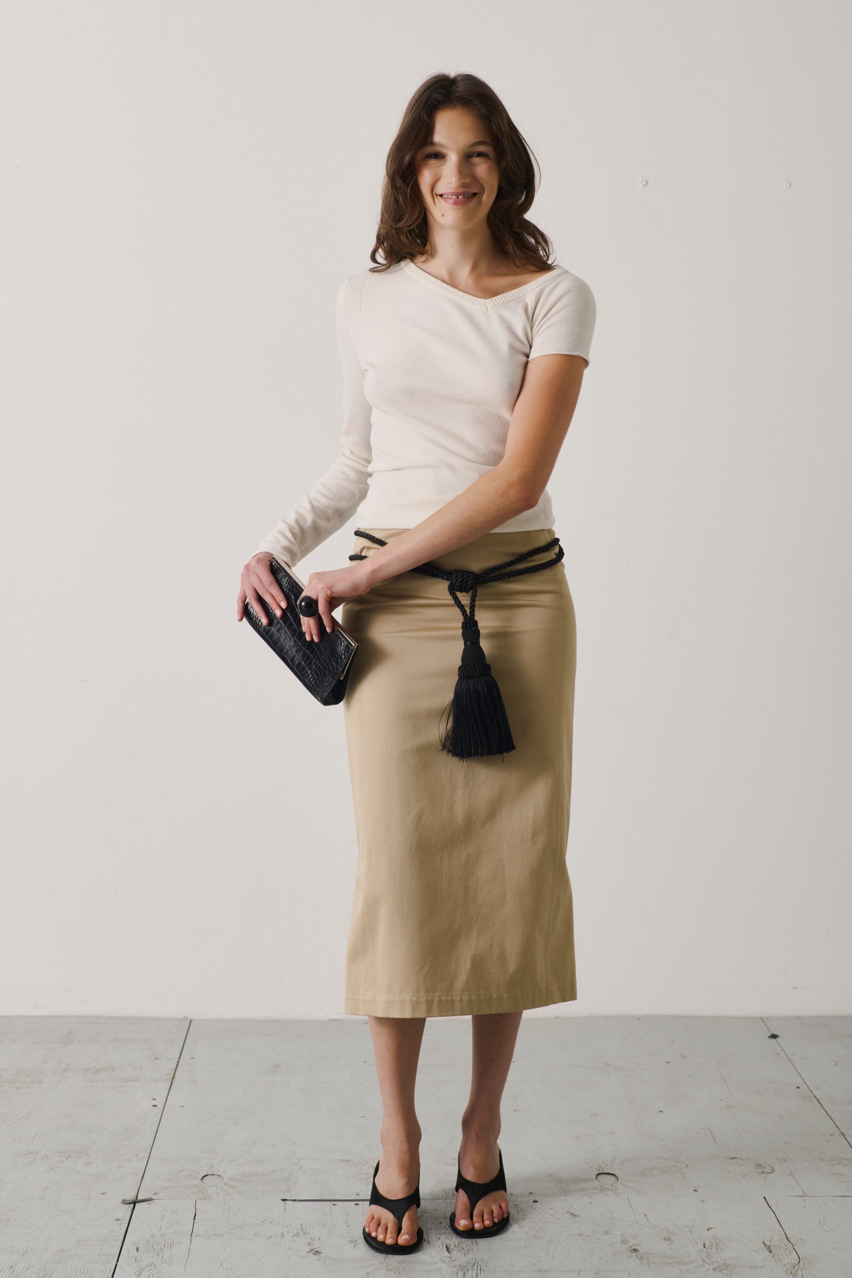 Vintage D&G Dolce & Gabbana Asymmetrical Knit Top