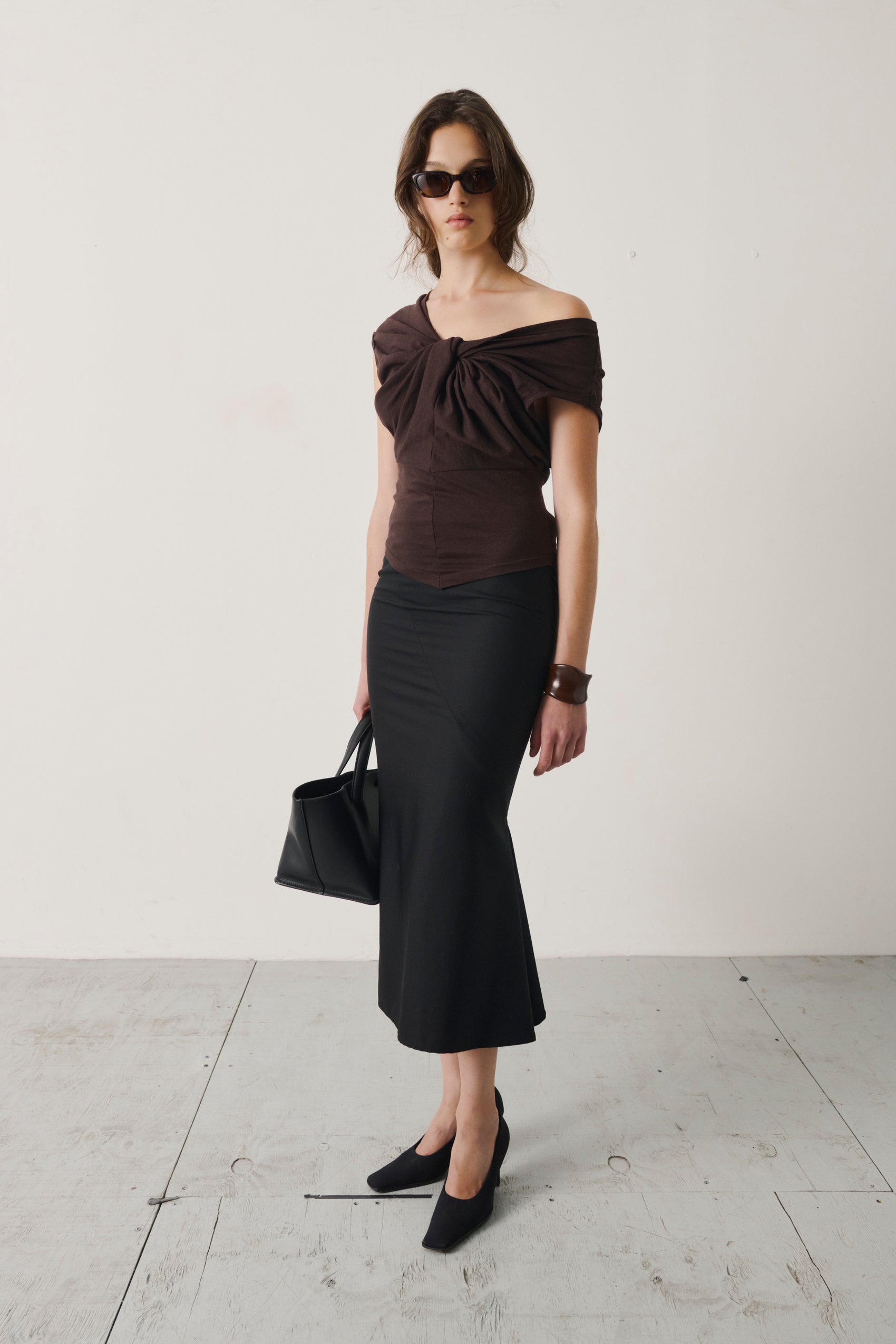 Chapman Newnum Asymmetrical Twist Top