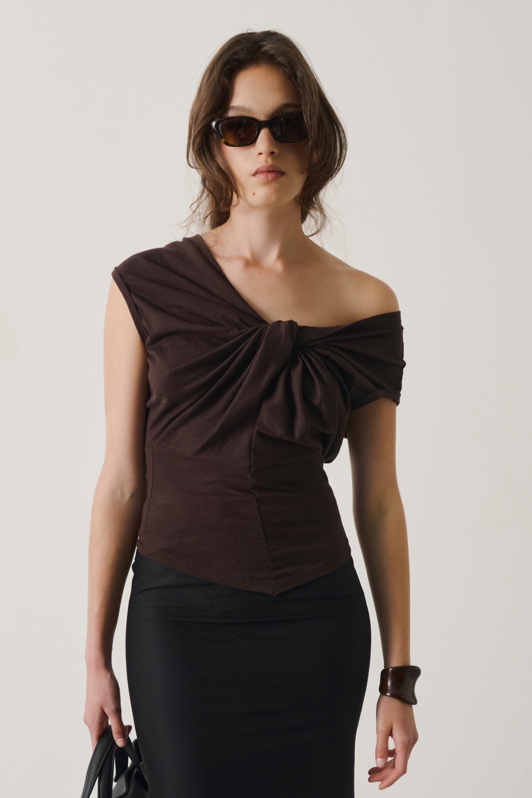 Chapman Newnum Asymmetrical Twist Top