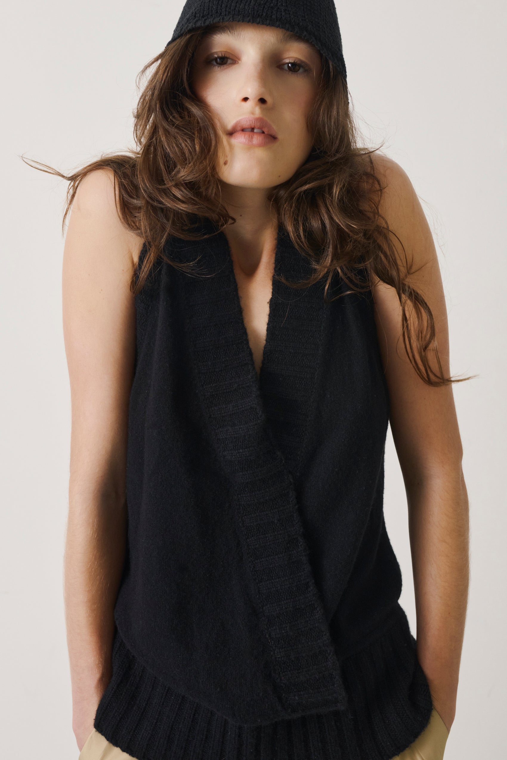 Vintage Kaufmanfranco Wrap Knit Tank